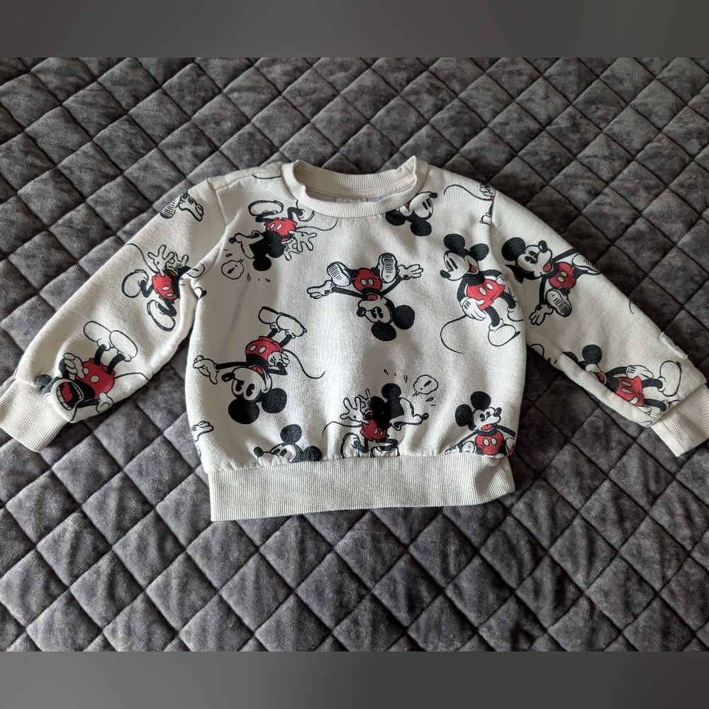 Disney Toddler Sweatshirt, Mickey Mouse, 3T